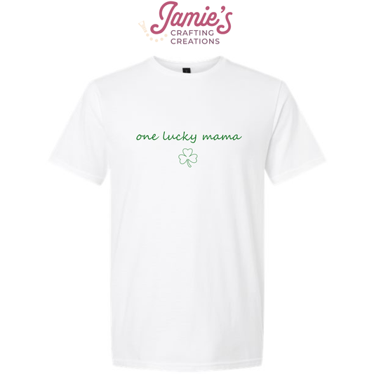 One lucky mama shirt