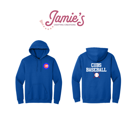 Cubs baseball hoodie