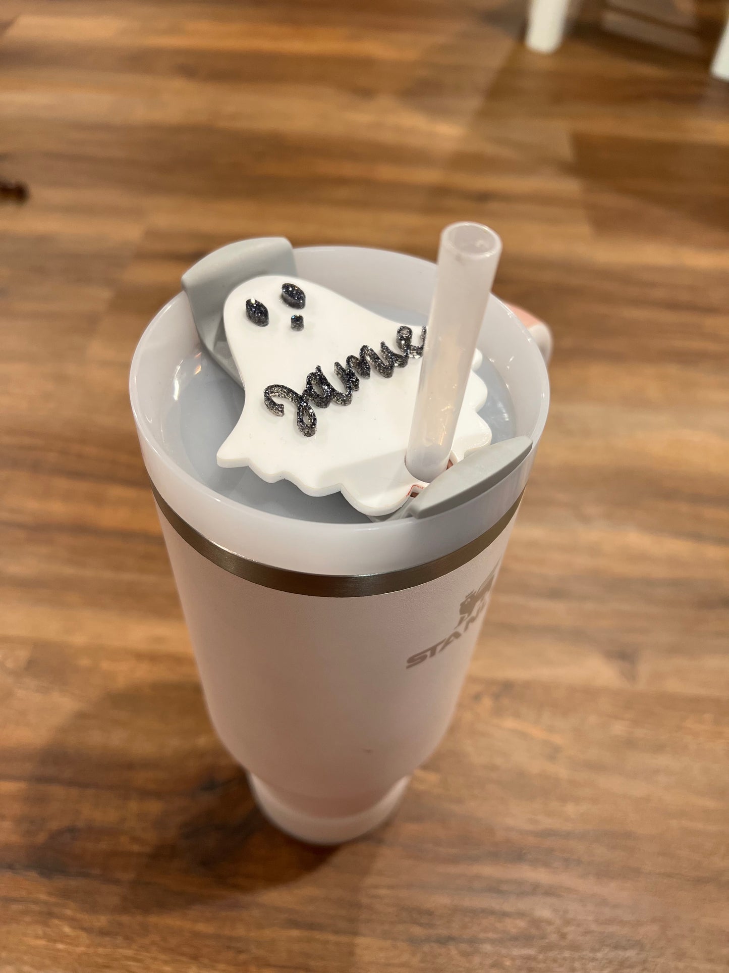 Ghost tumbler topper