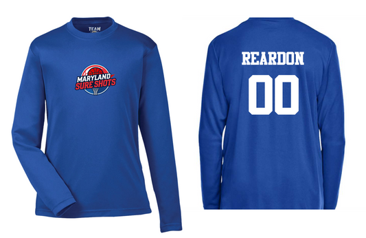 Maryland Sure Shots long sleeve performance shirt