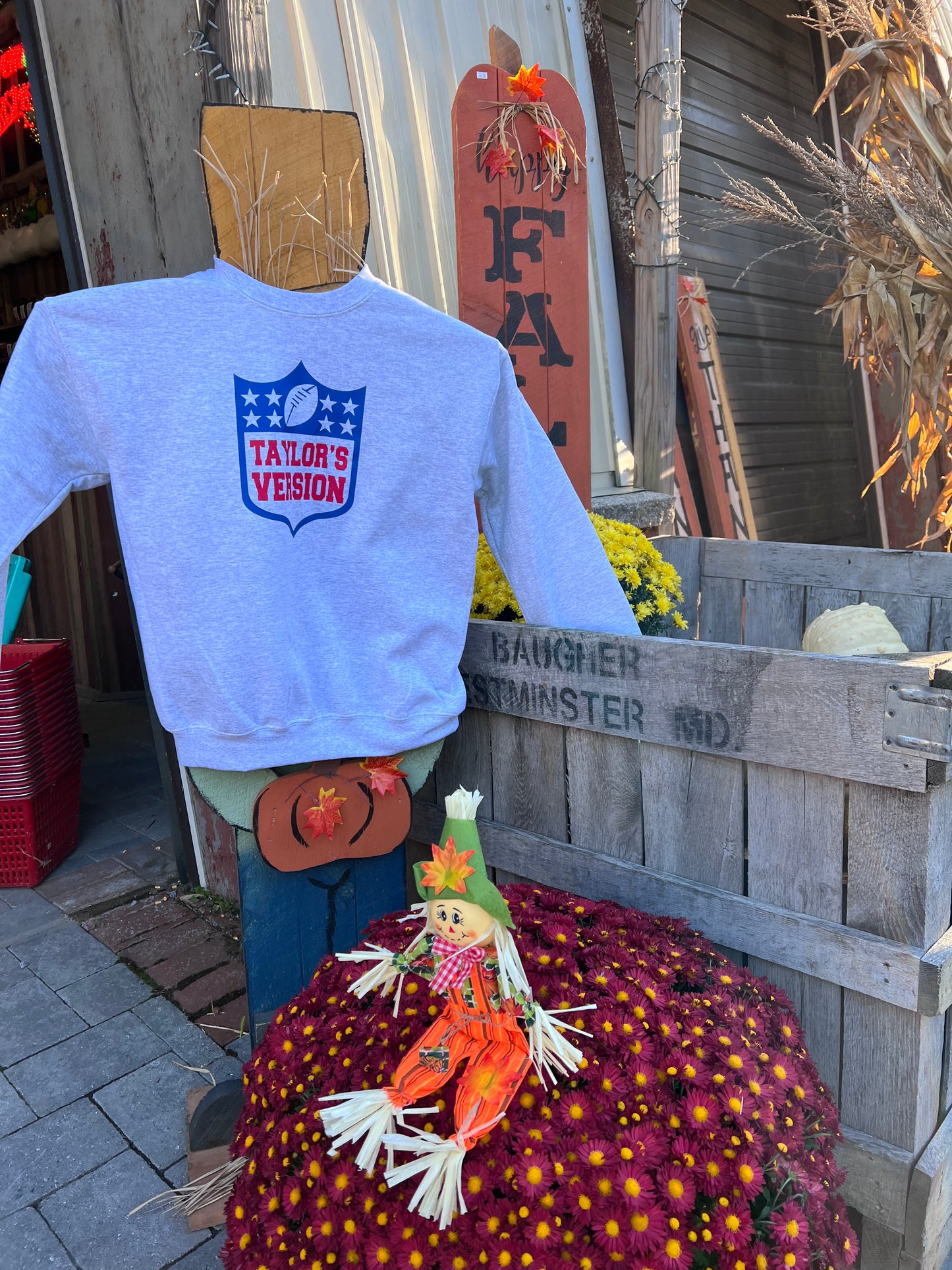 Taylor's version football Crewneck