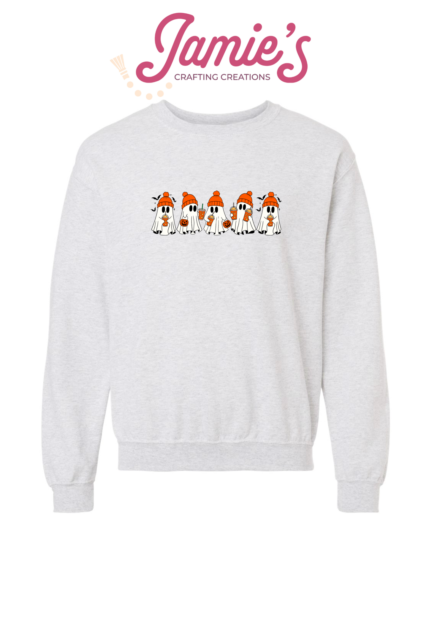 Ghosts love coffee crewneck