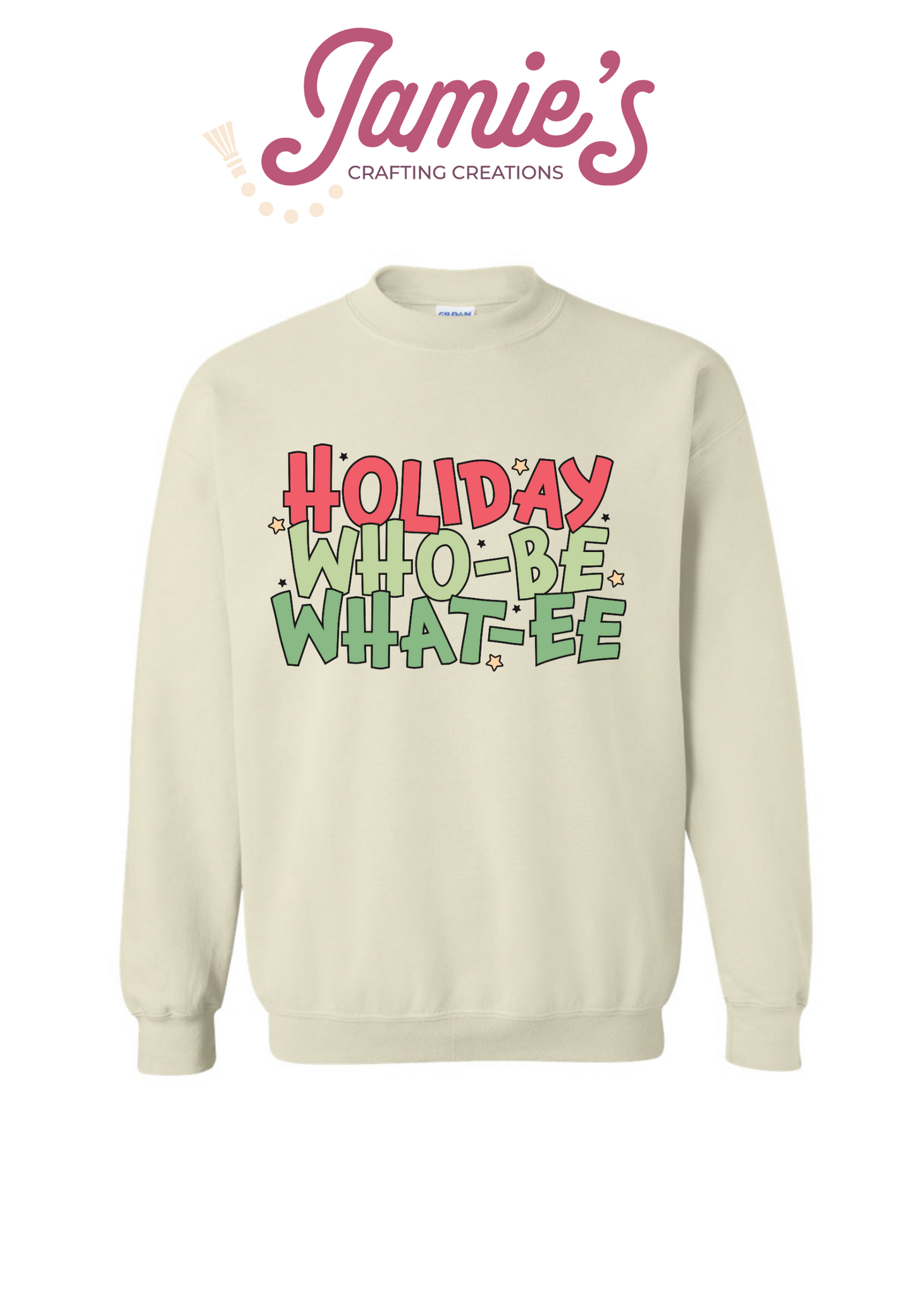 Holiday Whobee Whatee crewneck