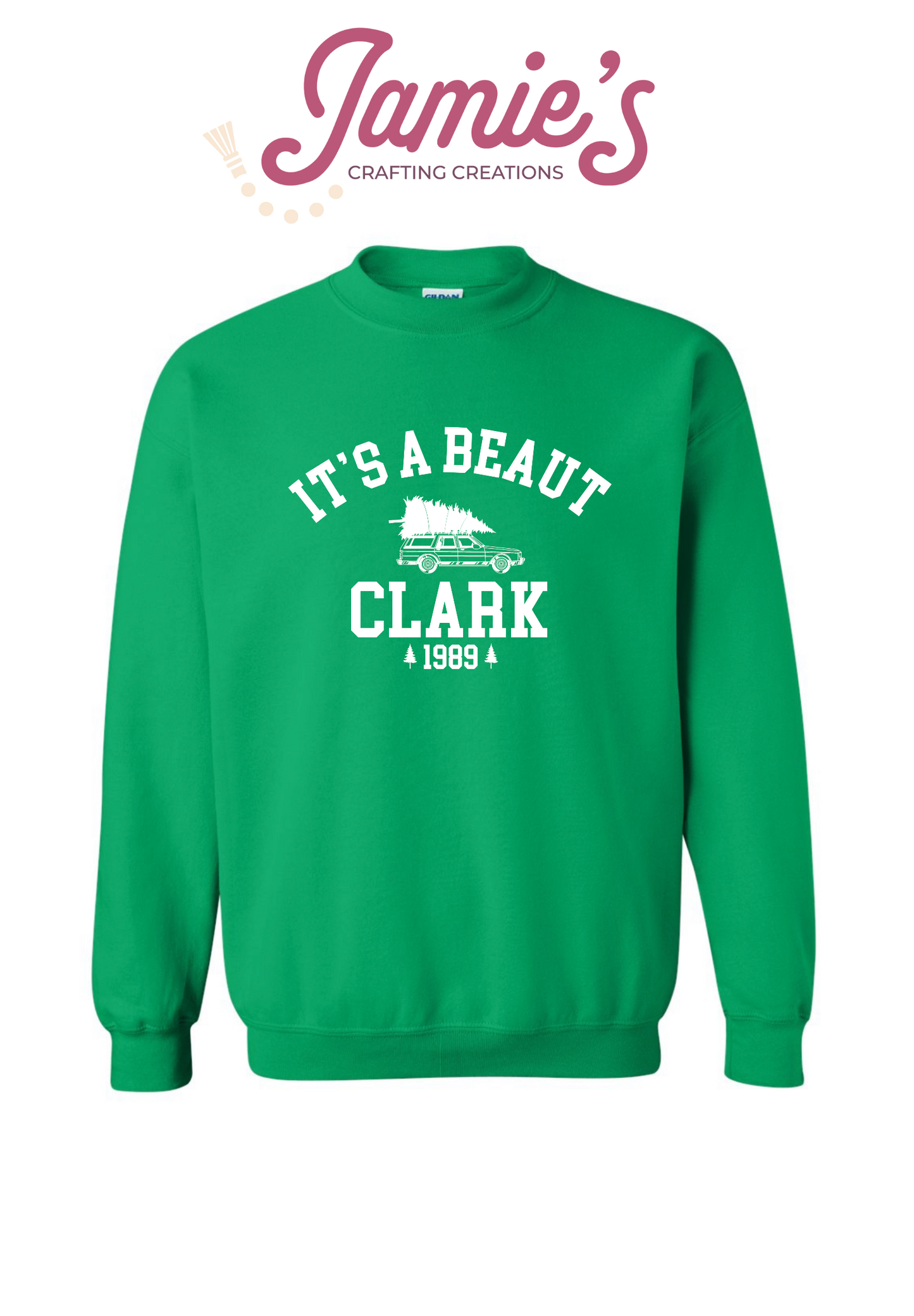 It's a beaut, Clark sweatshirt