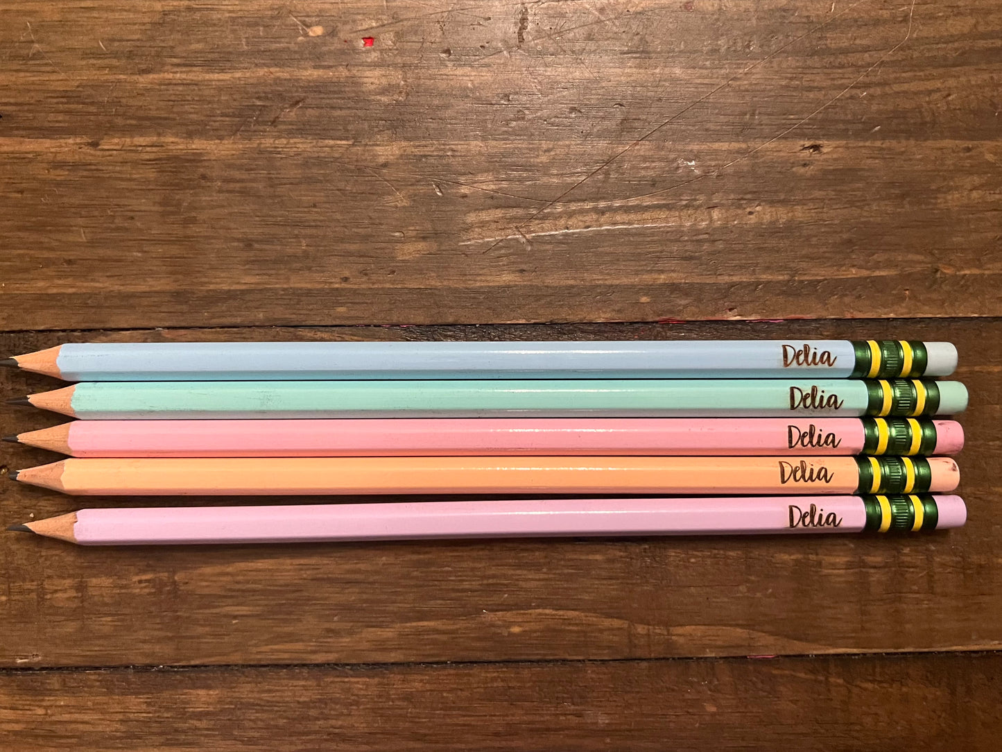 Personalized pencils