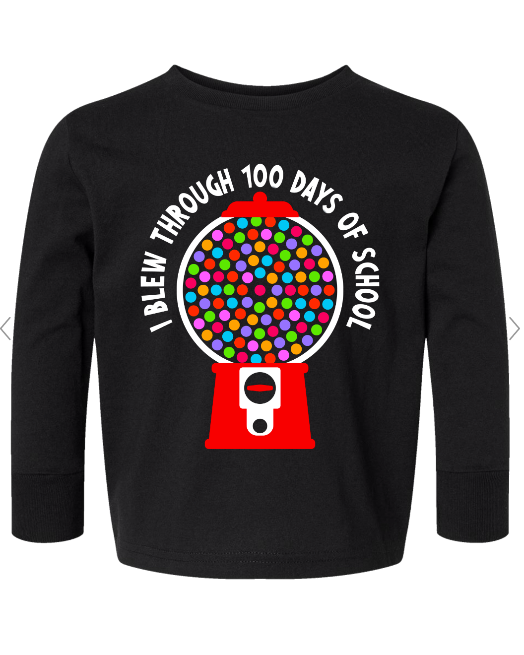 100 days bubble gum shirt