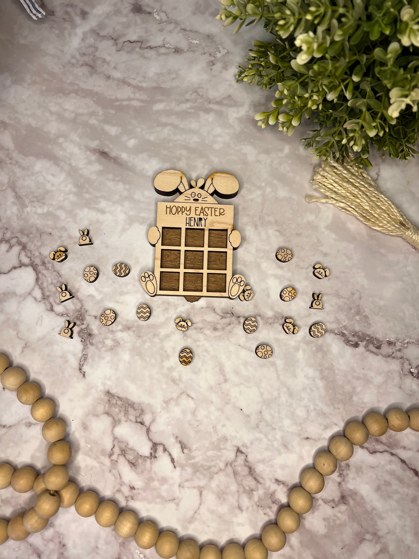 Easter tic tac toe