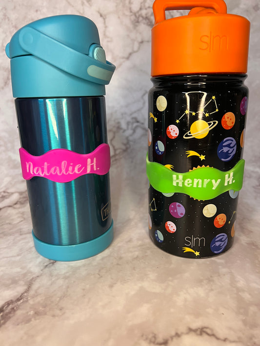 Personalized Water bottle band