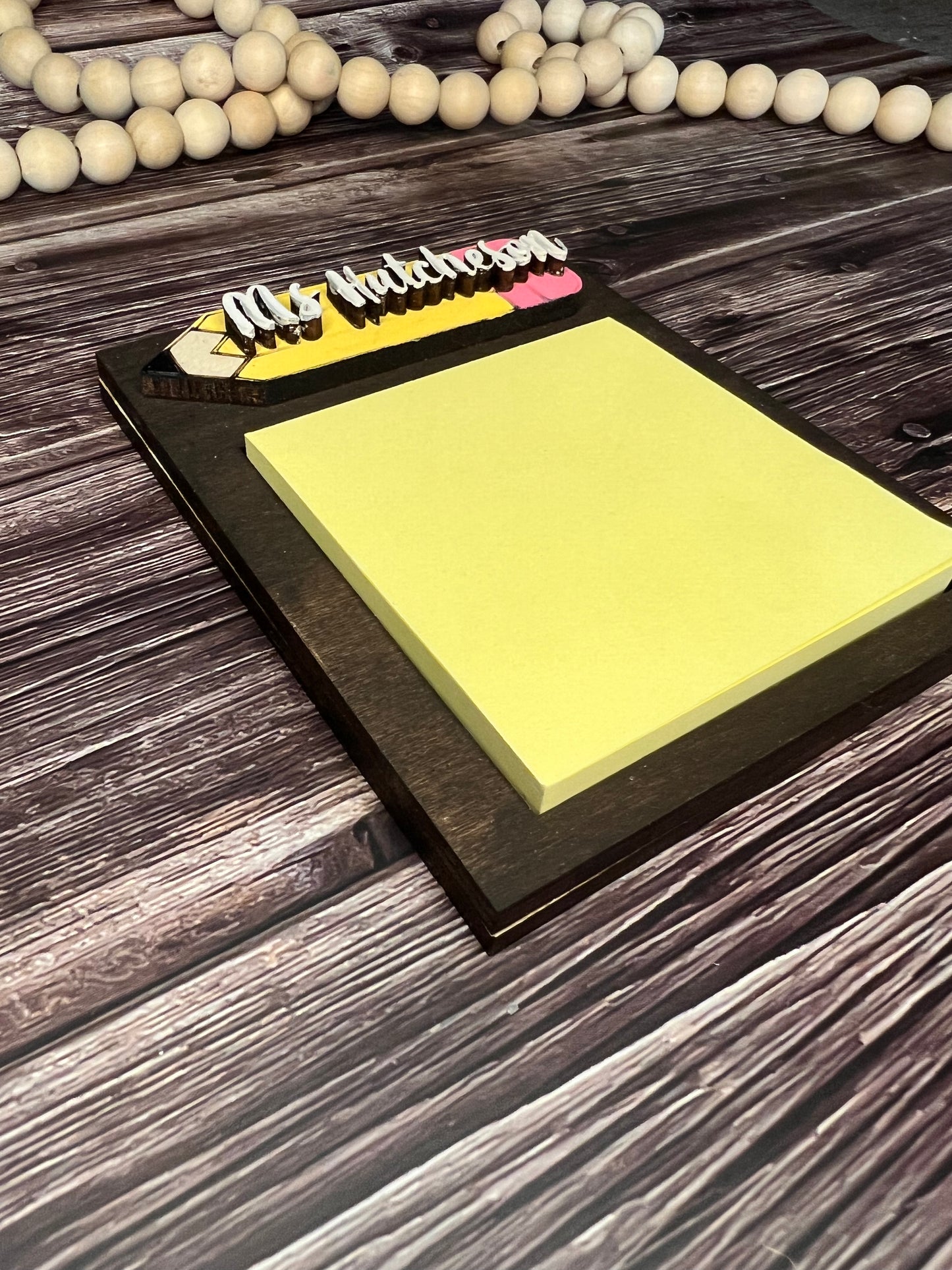 Teacher post it note holder