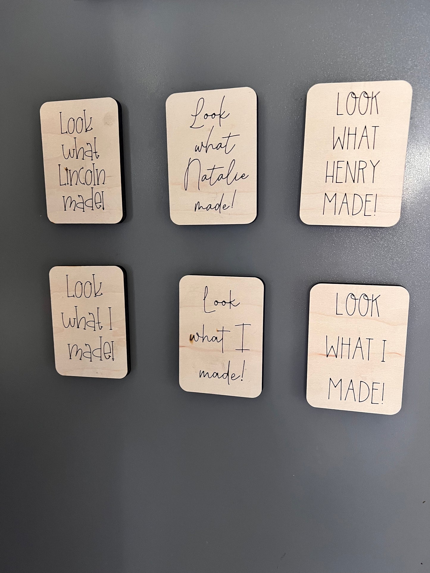 Look what I made magnets