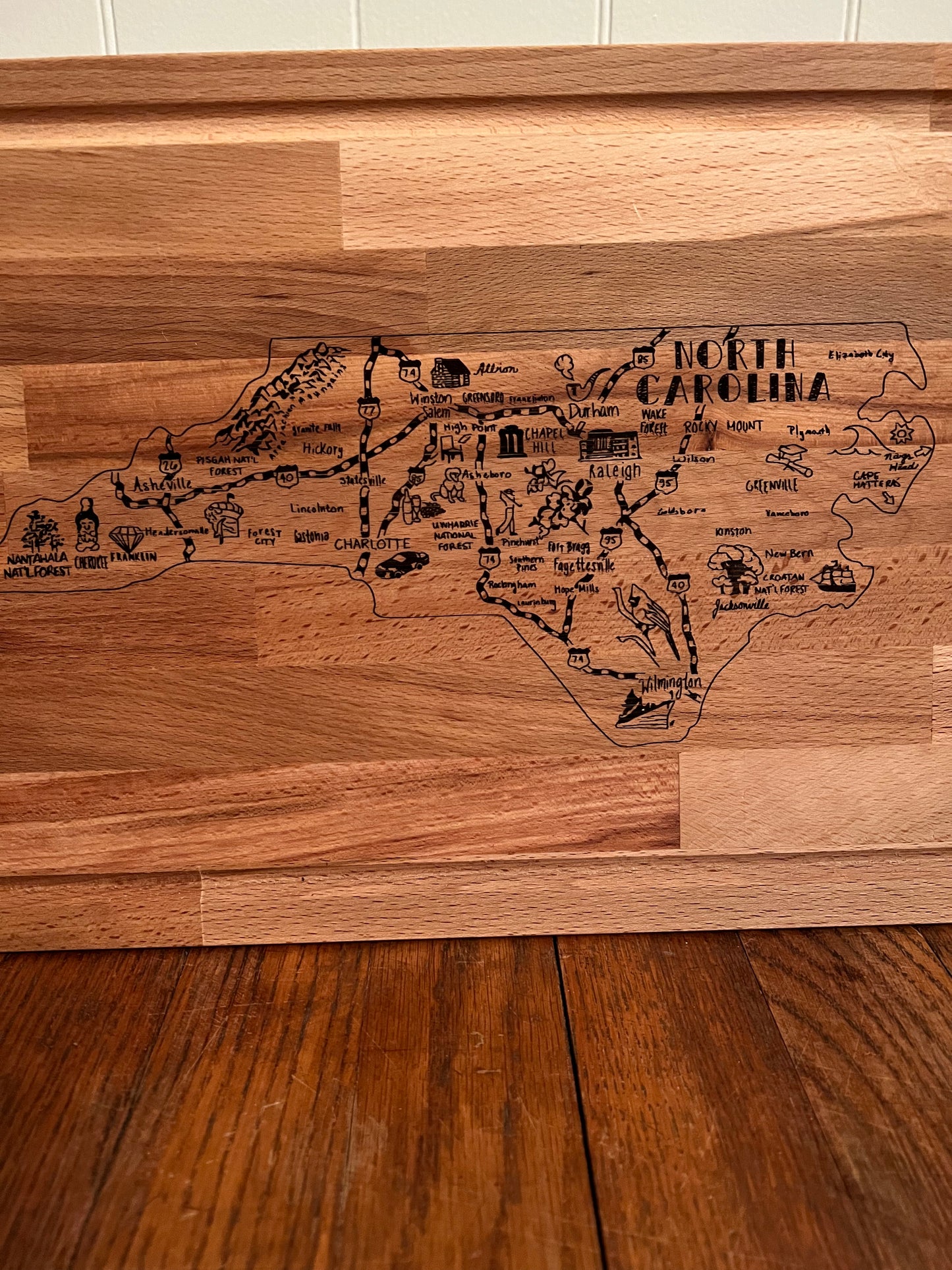Custom Engraved Bamboo Cutting Boards