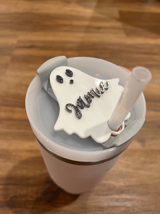 Ghost tumbler topper