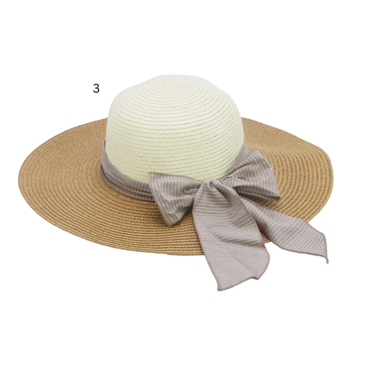 Sunhat with bow
