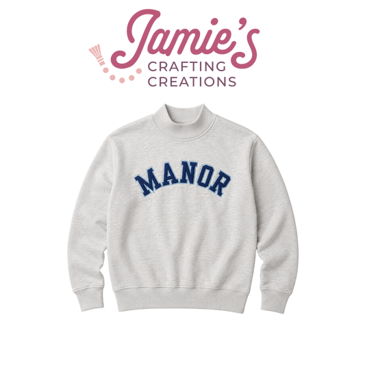 PRE ORDER MANOR mock neck sweatshirt