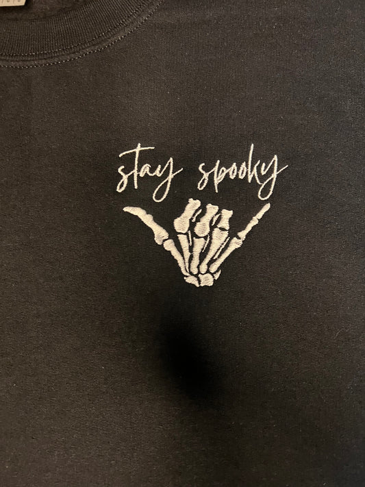 Stay Spooky crewneck