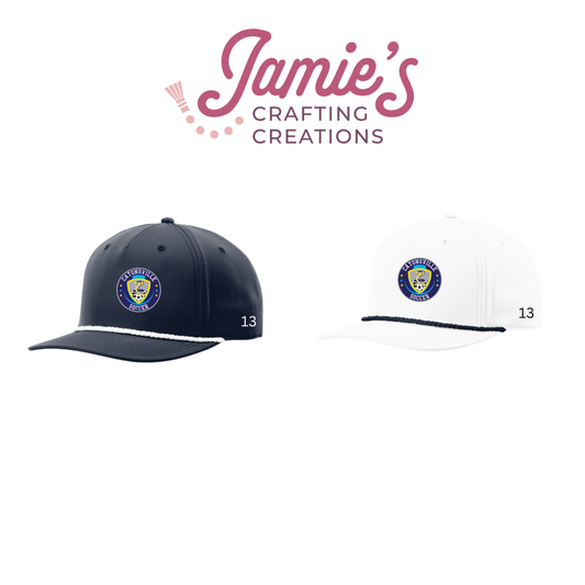 Cobras embroidered rope hat