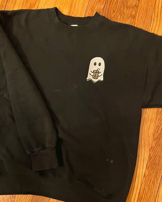 Iced Coffee Ghostie crewneck