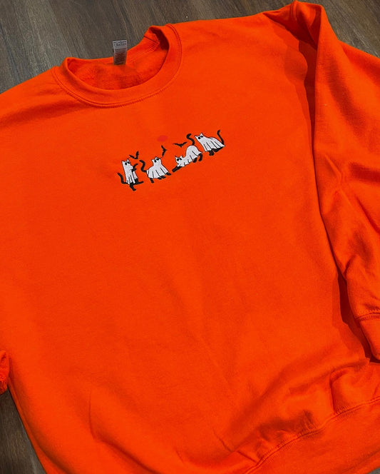 Spooky Cat crewneck