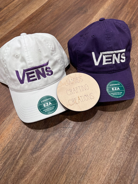 VENs embroidered hat