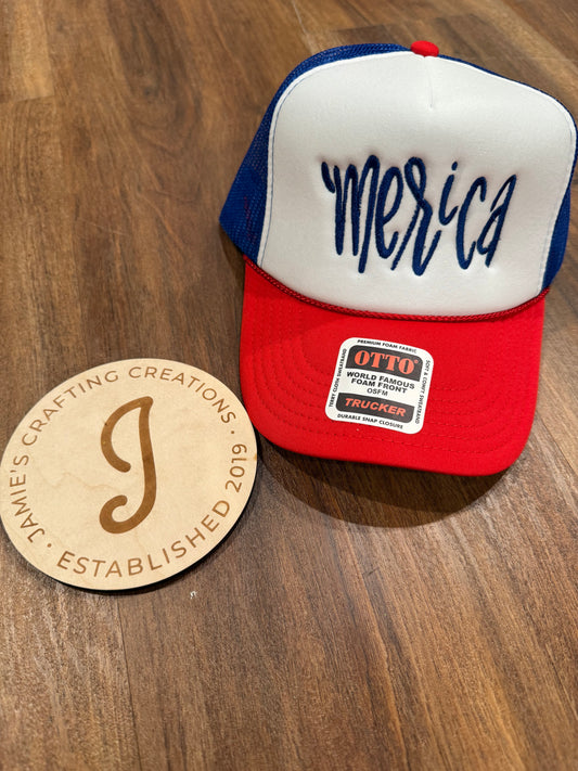‘MERICA trucker hat