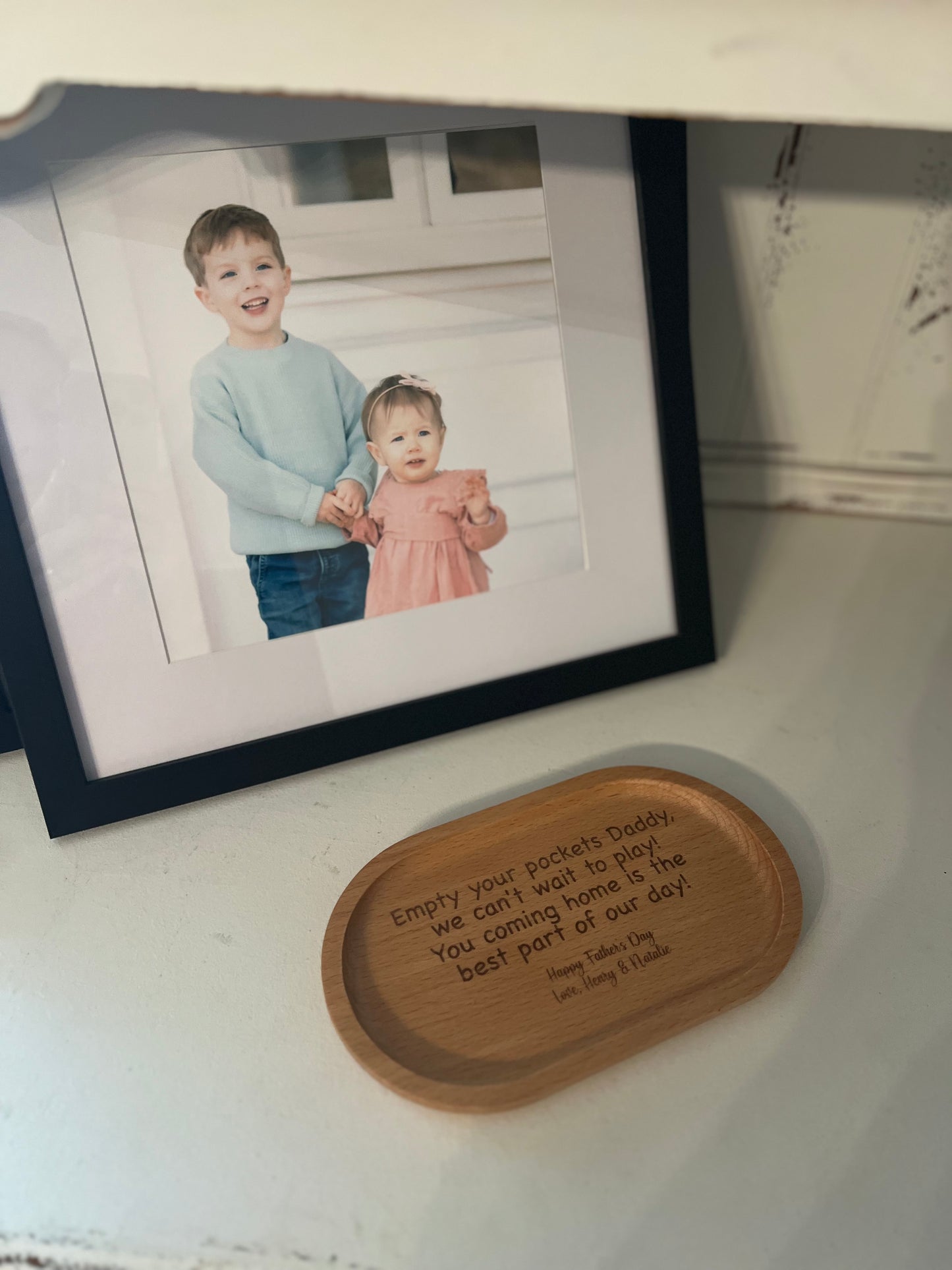 Father's day trinket tray