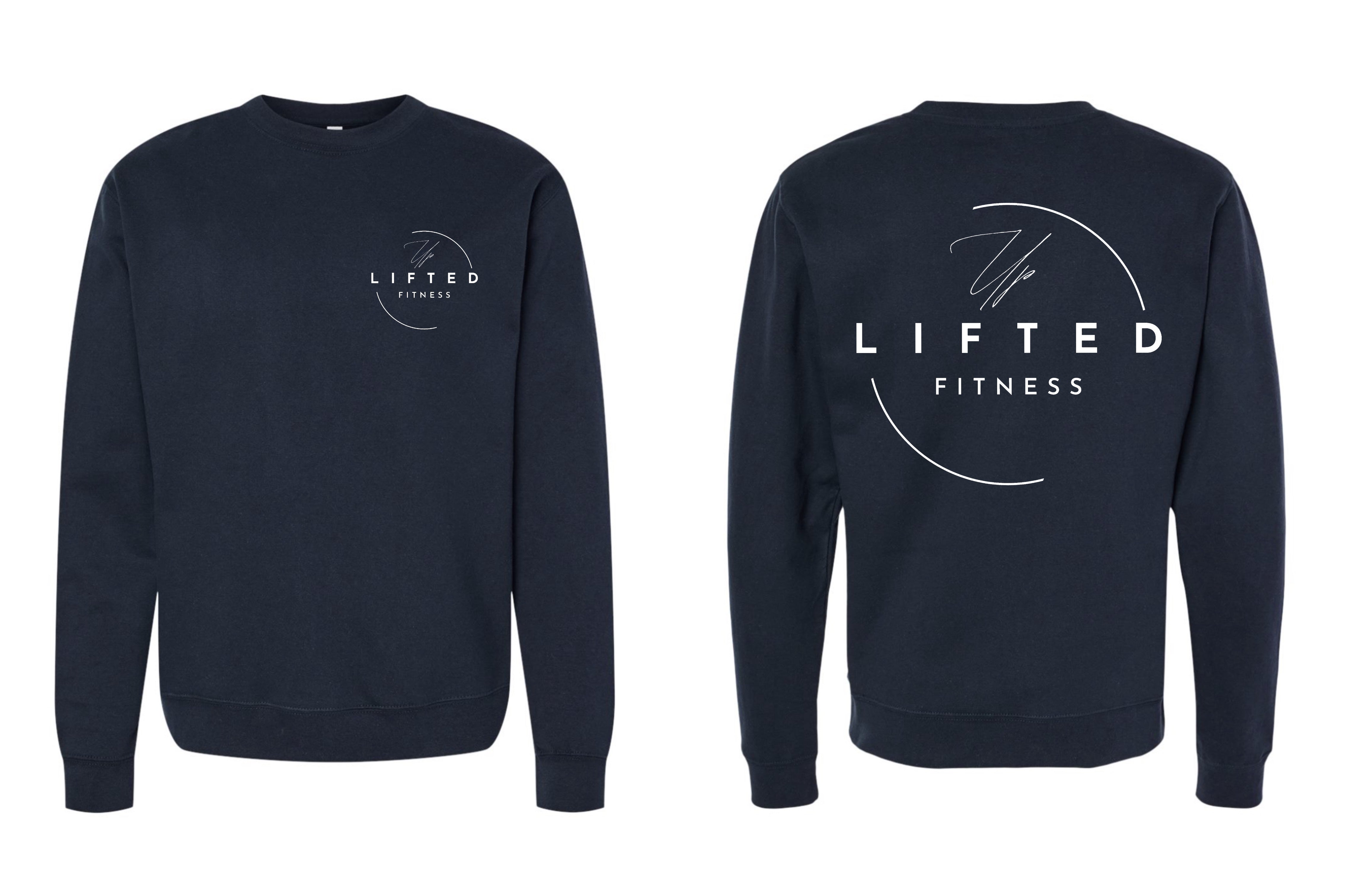 Uplifted fitness crewneck