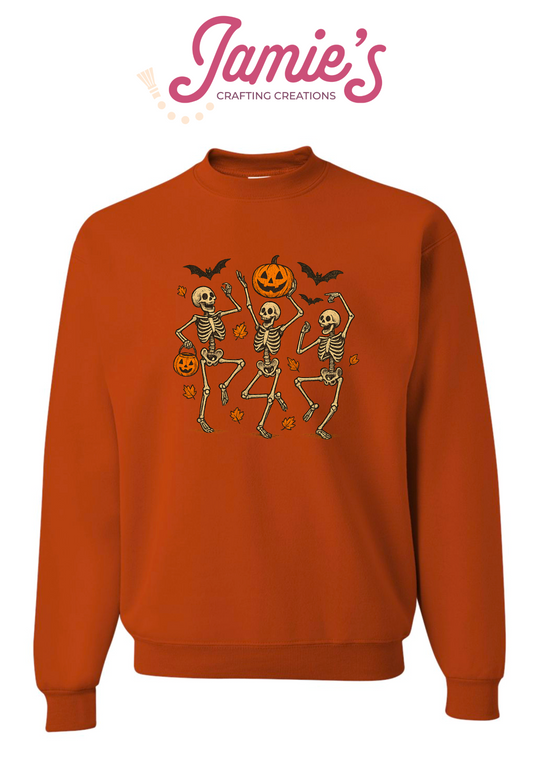 Spooky spooky skeletons crewneck