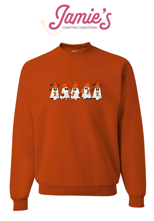 Ghosts love coffee crewneck