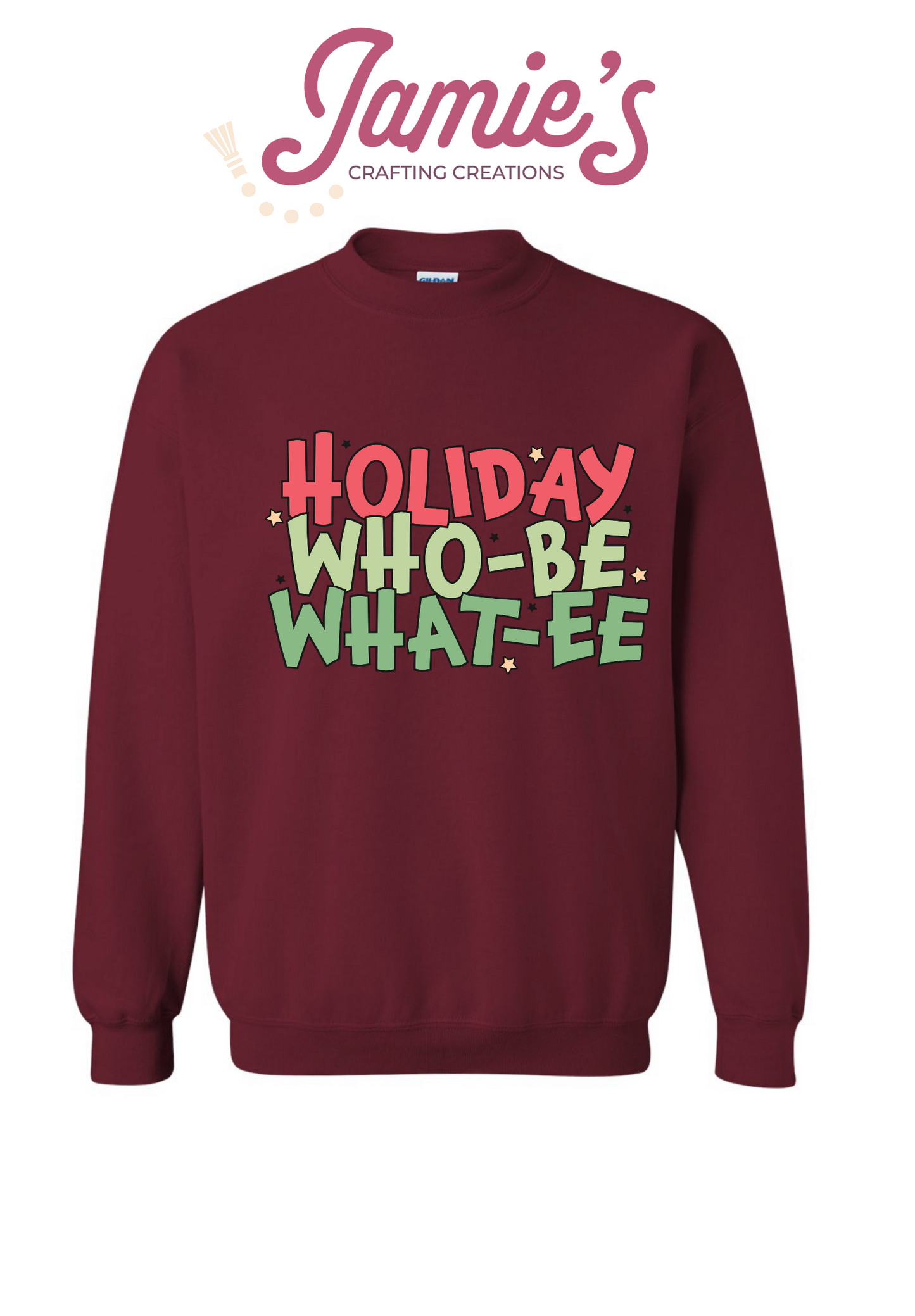 Holiday Whobee Whatee crewneck