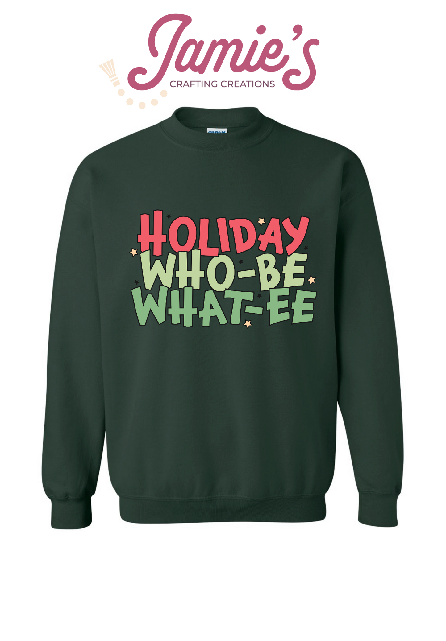 Holiday Whobee Whatee crewneck