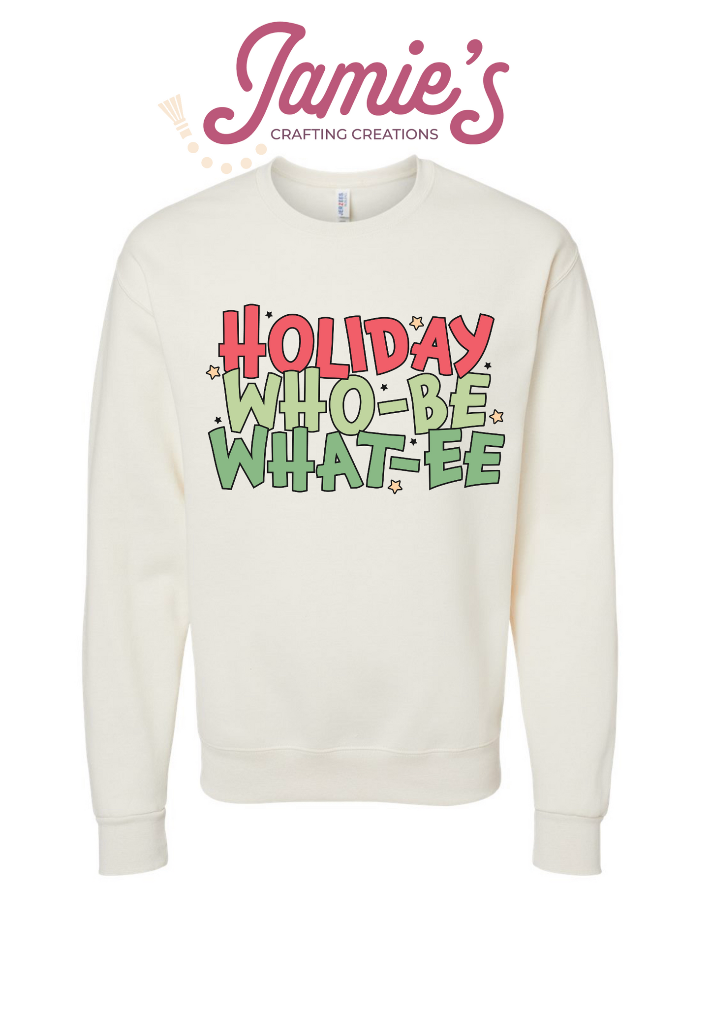 Holiday Whobee Whatee crewneck