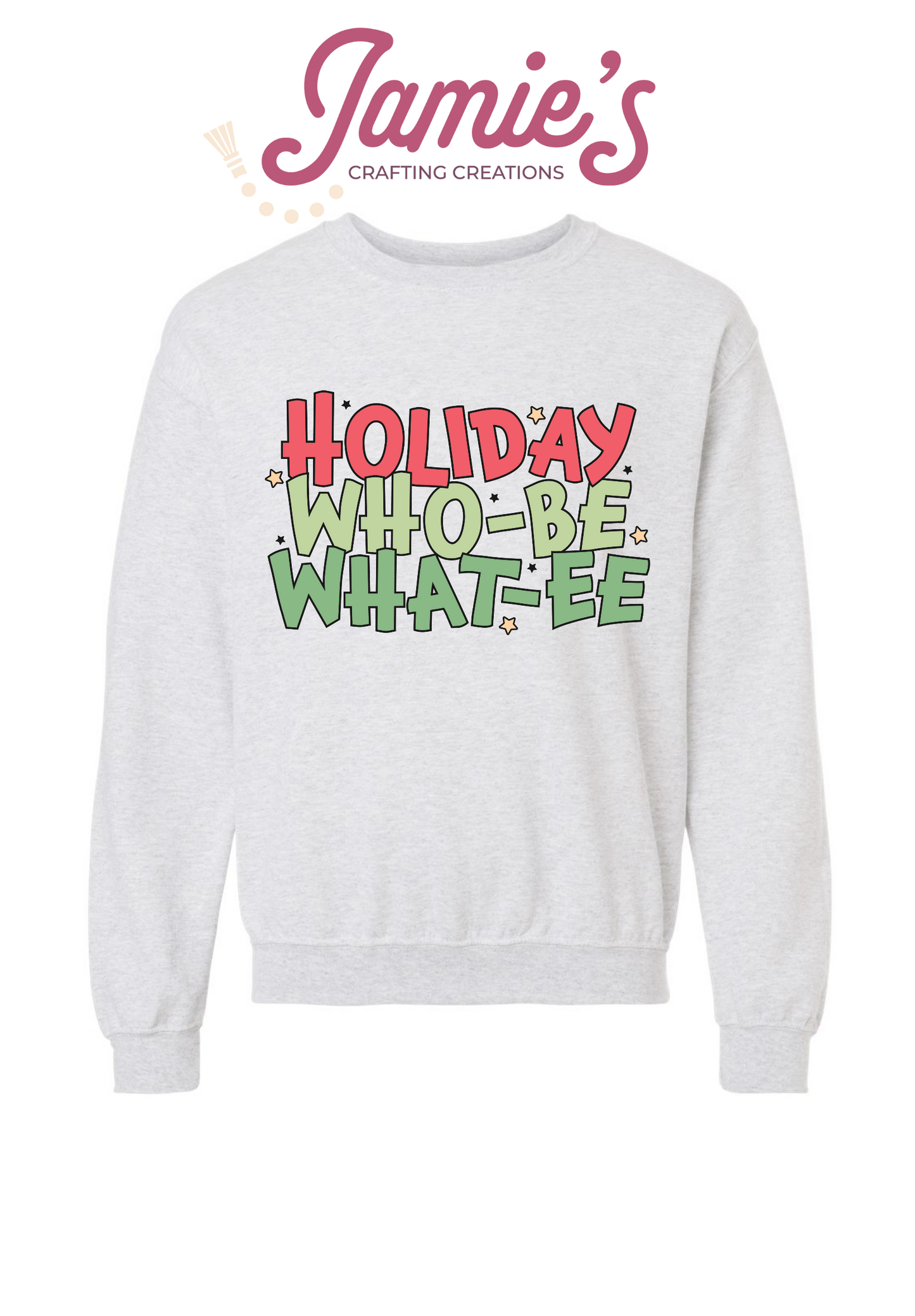 Holiday Whobee Whatee crewneck