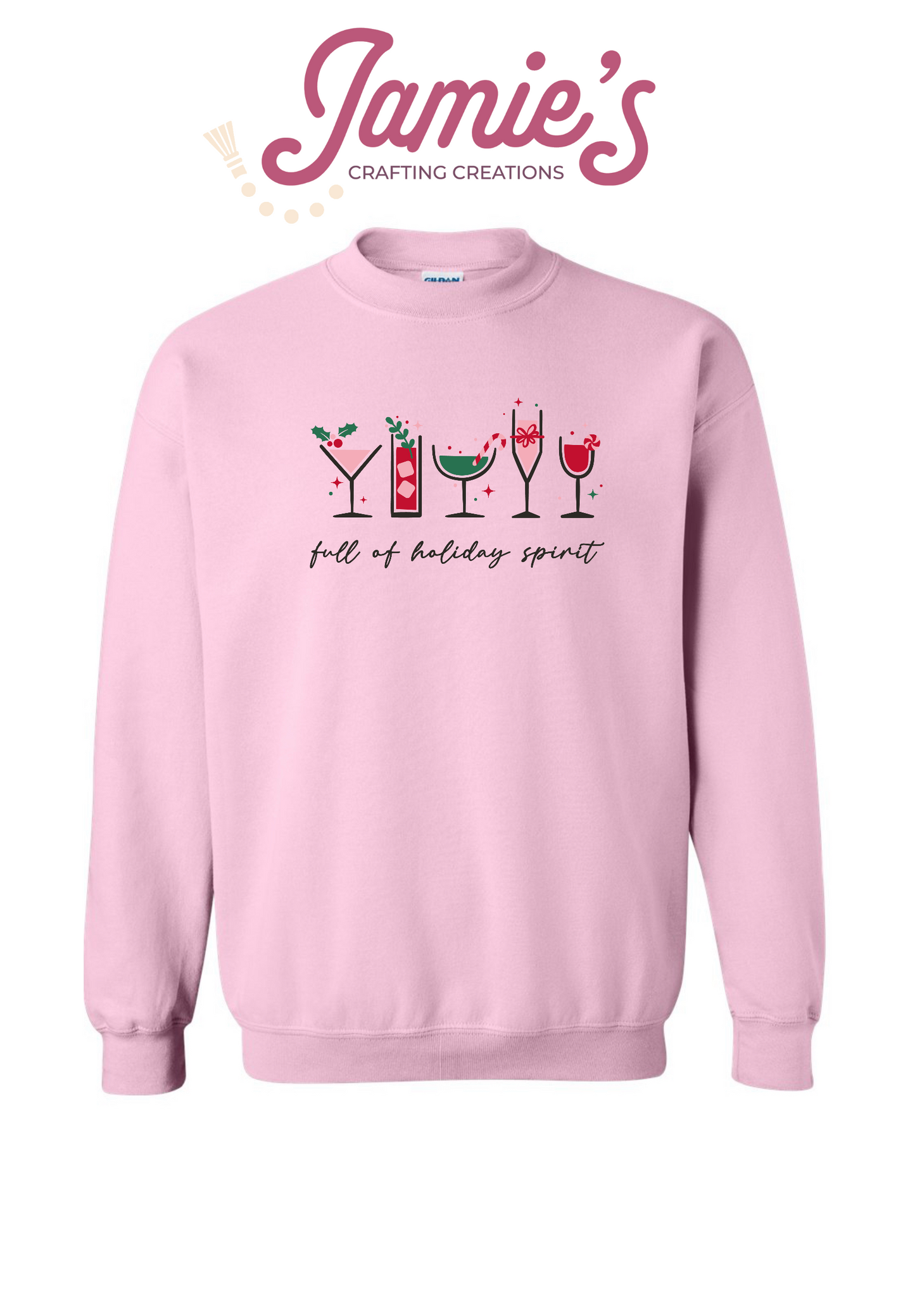 Full of Holiday Spirits crewneck