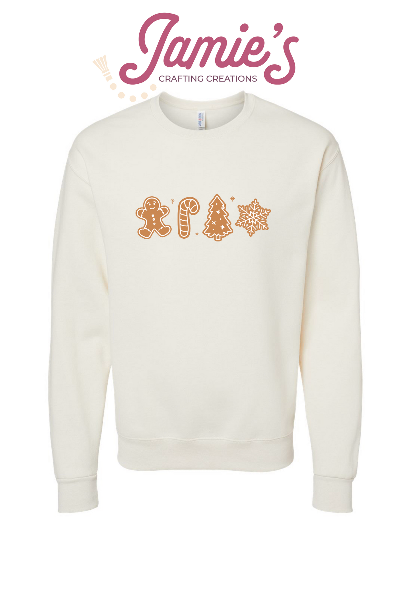 Gingerbread cookies crewneck