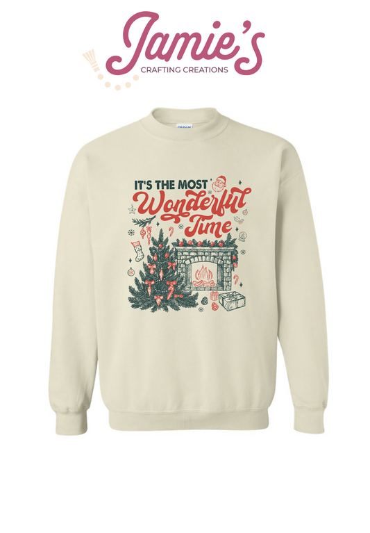 The most wonderful time of the year crewneck