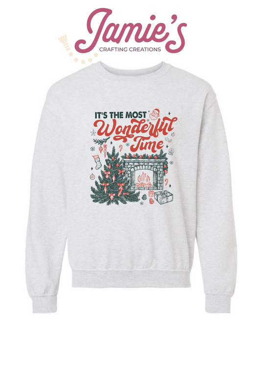 The most wonderful time of the year crewneck