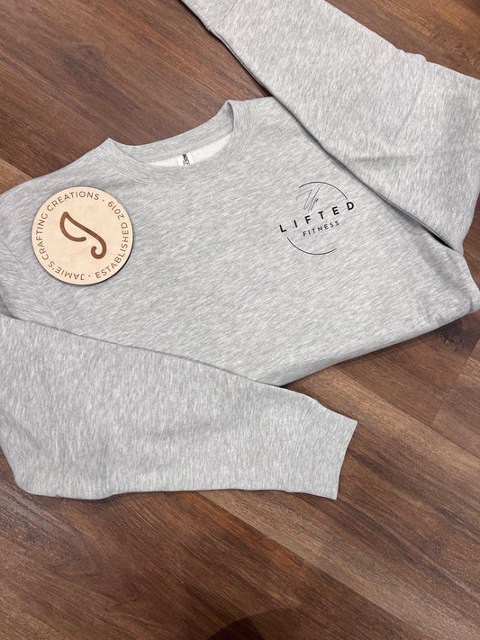 Uplifted fitness crewneck