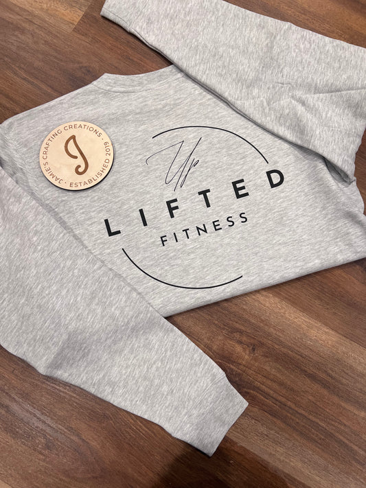 Uplifted fitness crewneck