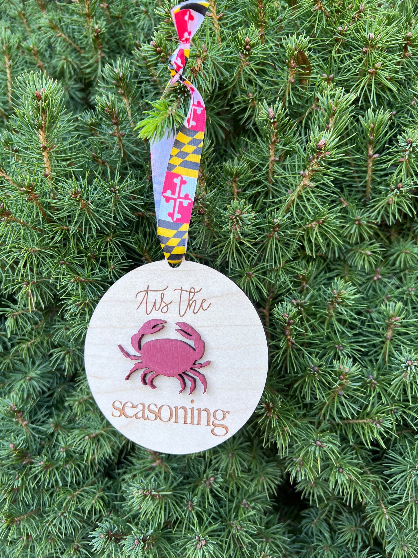 Tis the seasoning ornament