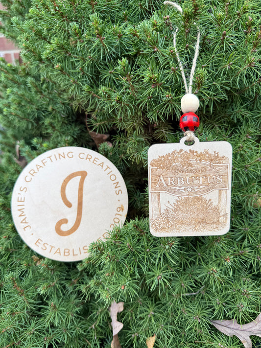Arbutus Christmas Ornament