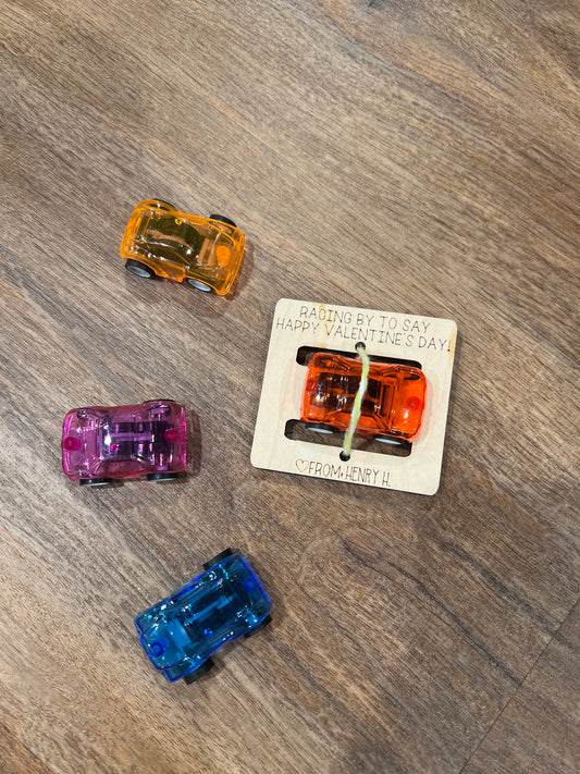 Racecar valentine