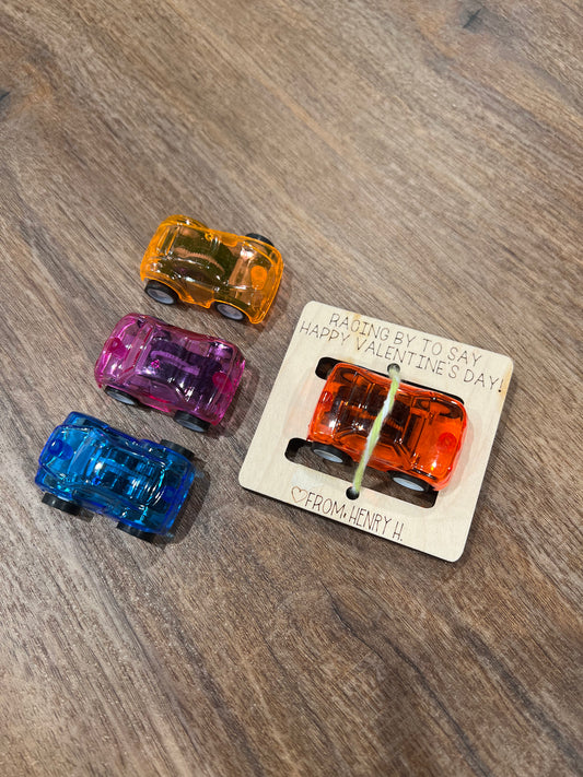 Racecar valentine