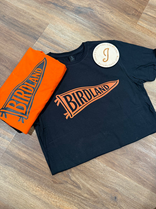 Birdland flag shirt