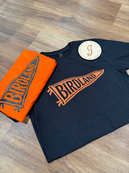 Birdland flag shirt