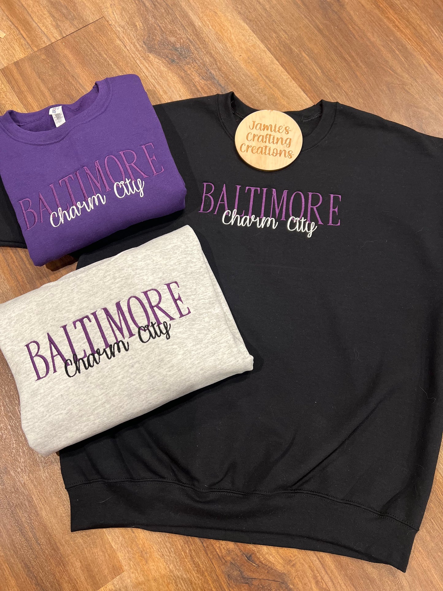 Charm City crewneck