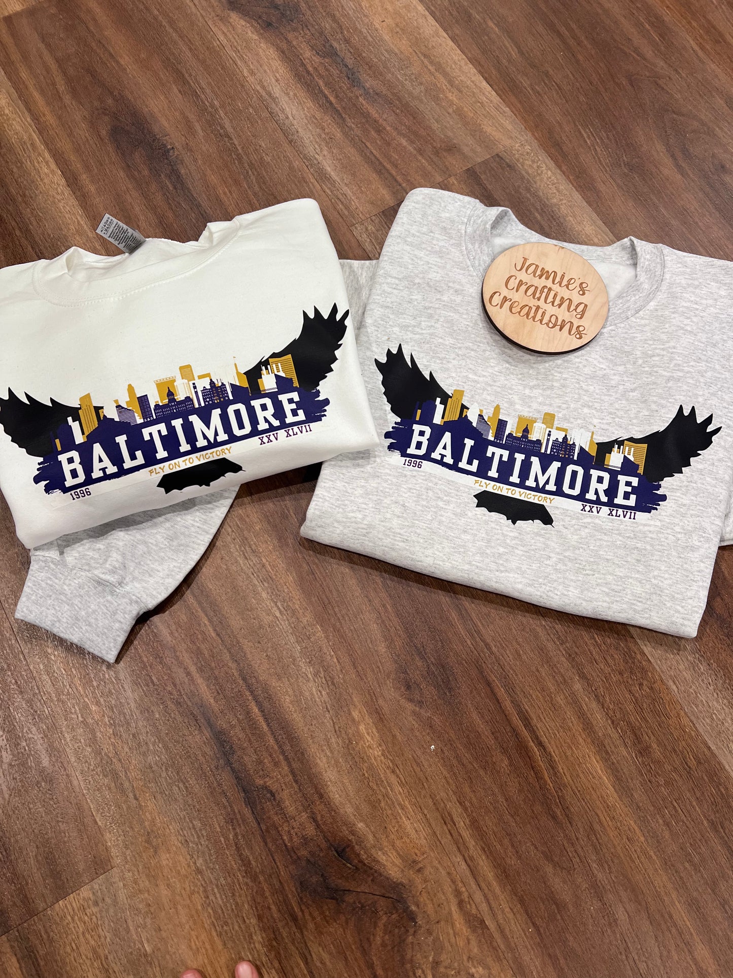 Fly onto VICTORY Baltimore crewneck