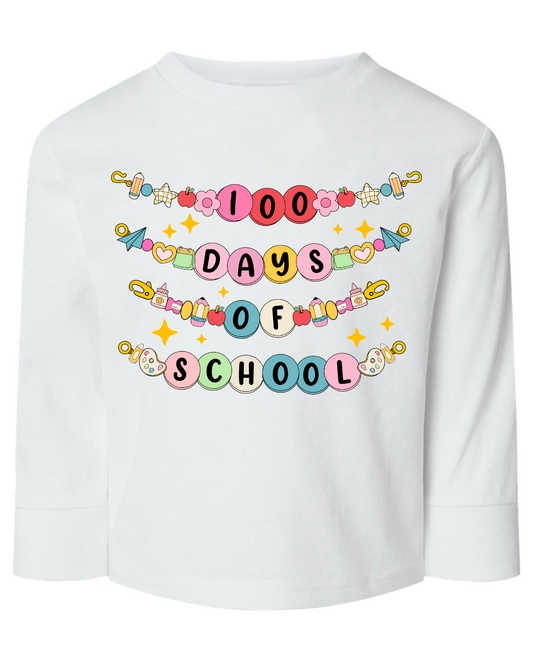 100 Days friendship bracelet shirt, KID SIZES