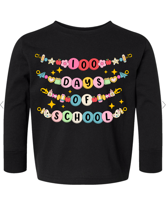 100 Days friendship bracelet shirt, KID SIZES