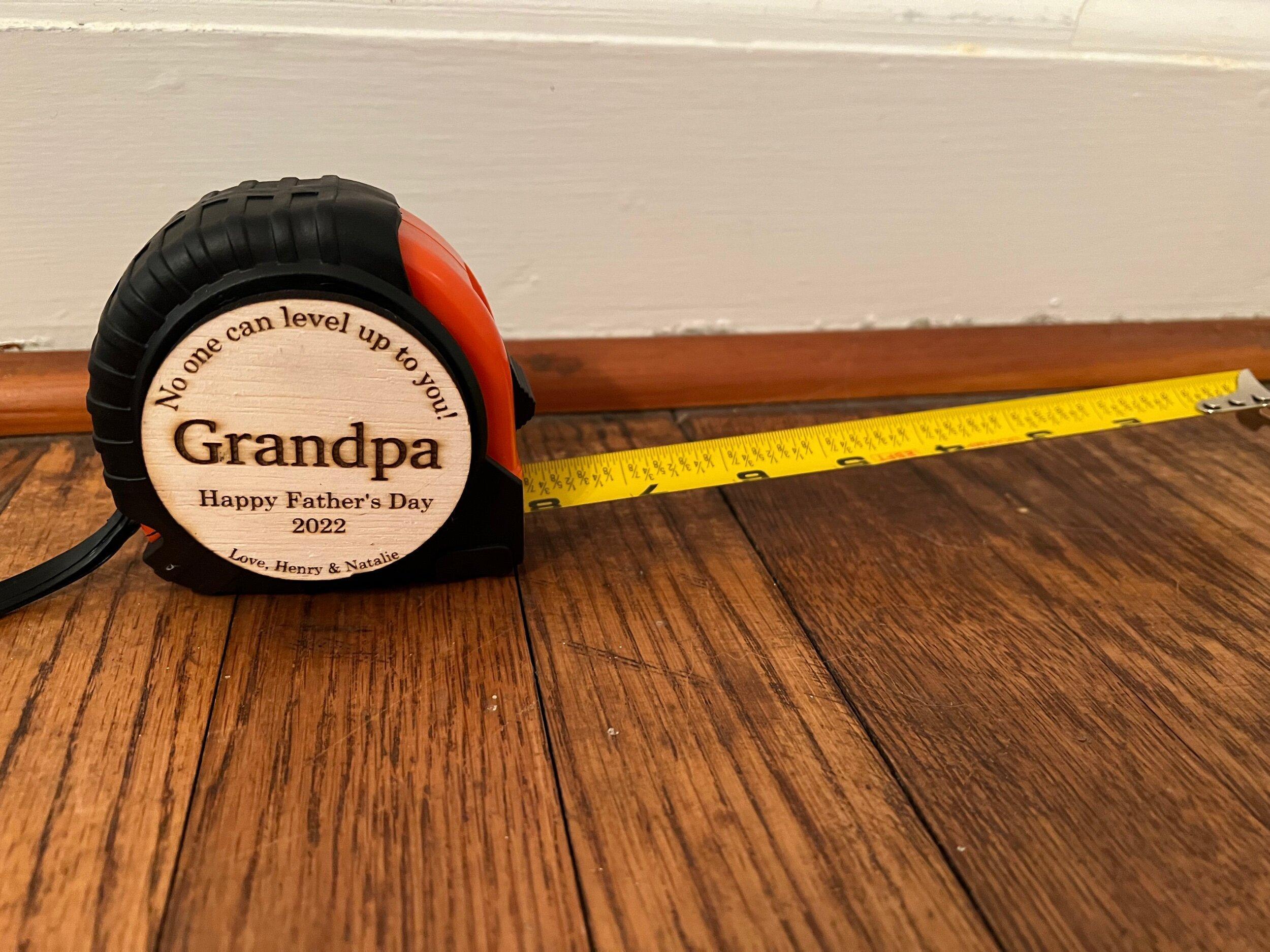 Personalized measuring tape