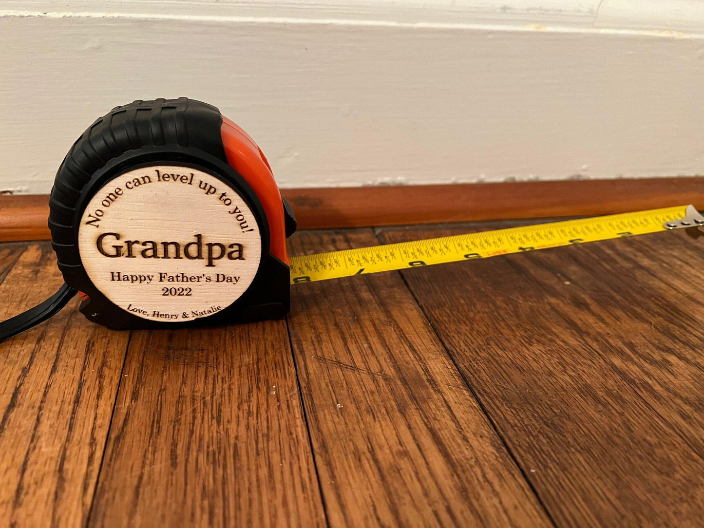 Personalized measuring tape